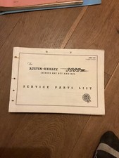 The Austin-Healey 3000 Service
