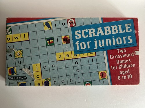 Vintage scrabble for juniors - scrabble,