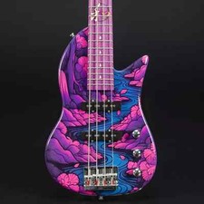 Lindo Kawa Electric Travel Bass Guitar Japan | Purple Gloss | B-STOCK | 20% OFF