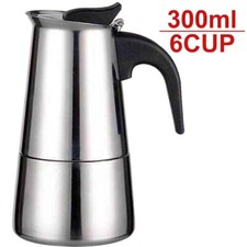 2-6 Cup Stainless Steel