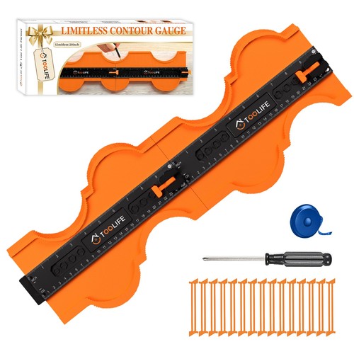 Connectable contour gauge - contour,
