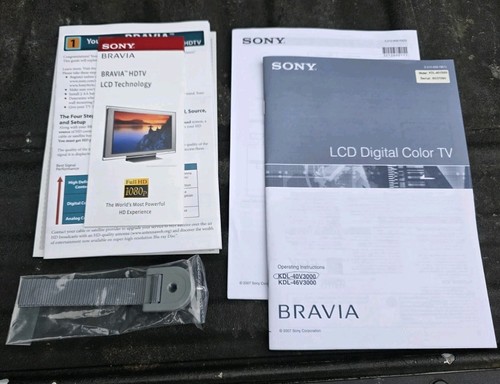 Sony owner manual for model - sony,