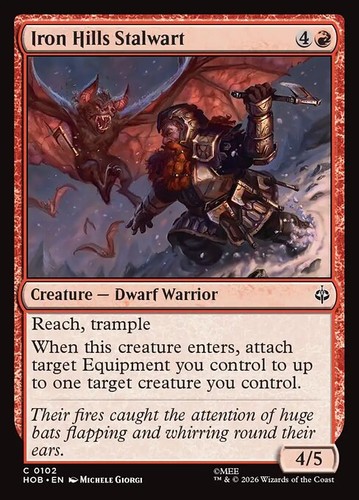 Mtg iron hills - ~, stalwart
