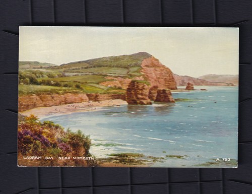 Printed postcard ladram - ladram, bay