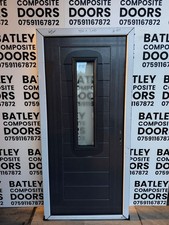 NEW EXTERNAL ANTHRACITE GREY SOLID CORE COMPOSITE DOOR 950x2035mm *1955