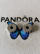 Pandora Blue Celestial Clips x 2