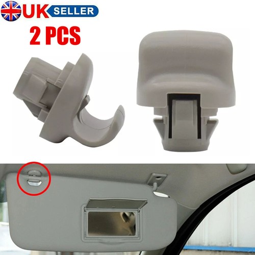2pcs car sun visor clip - car, hook