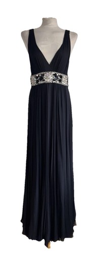 Jenny packham dress black silk - dress,