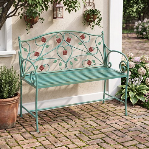 Vintage garden bench - vintage, for
