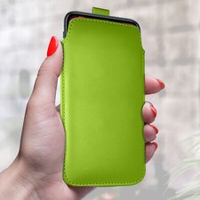 PU Leather Pull Tab Flip Case
