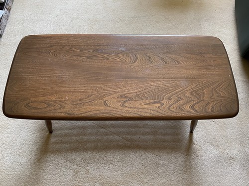 Ercol rectangular coffee table - ercol,