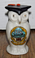 Carlton Crested China Owl ~