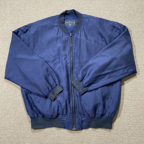 Vintage silk bomber jacket - vintage,