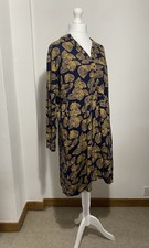 Autonomy Dress XL Navy Yellow