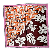 PRADA Silk Scarf New Authentic