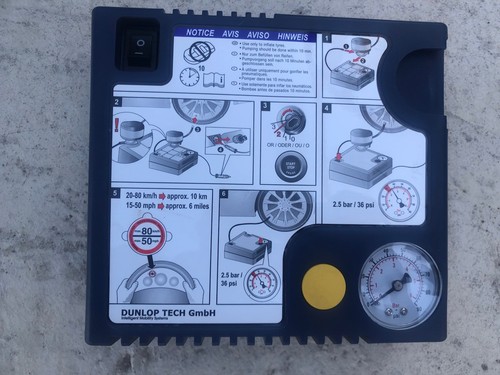Genuine dunlop tyre inflator - genuine,