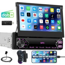DAB+ 1 DIN Car Stereo Radio