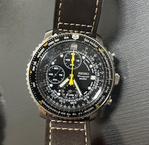 Seiko flightmaster chronograph - flightmaster,