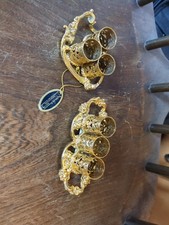 Vintage Stylebuilt Lipstick Holders Gilt Ormolu Filigree