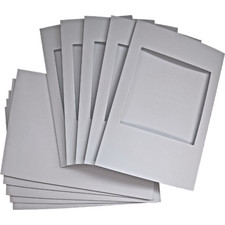 Square Aperture Tri-Fold Cards