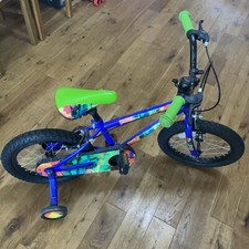 Fantastic Apollo Blue Rainbow Kids Childs Children's Bike Bicycle