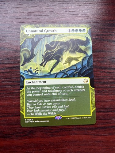 Showcase unnatural growth - showcase,