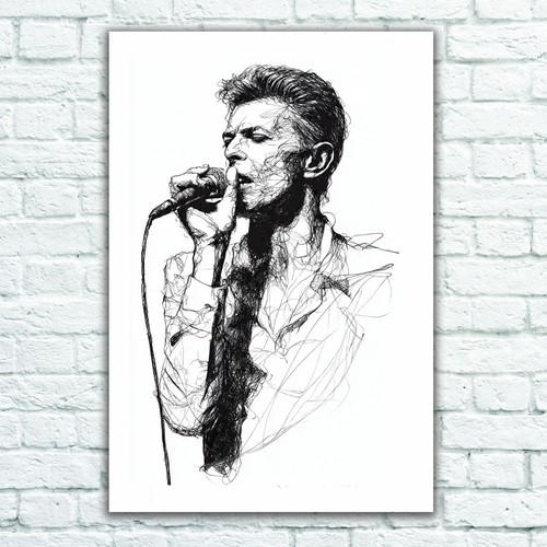 David bowie wall - bowie,