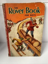 The Rover Book for Boys 1941 Vintage Children’s Taller Annual VERY RARE