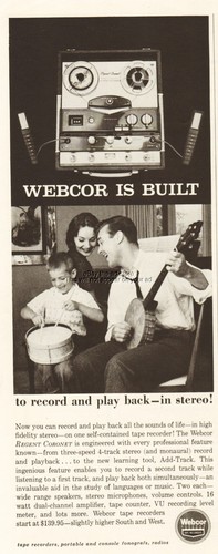1960 webcor regent - 1960,