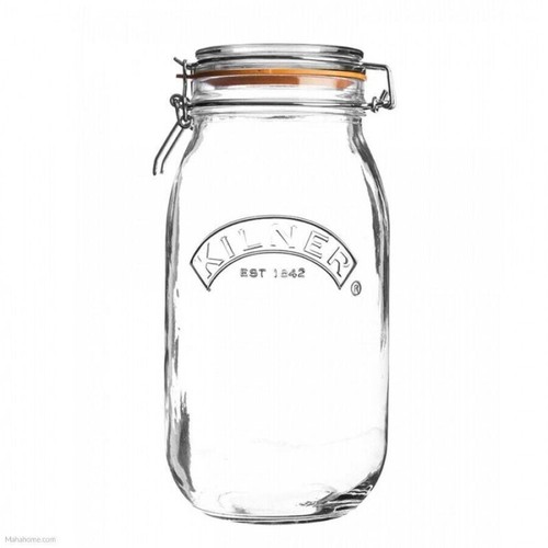 Kilner clip top - top, round