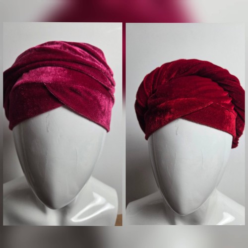 Bundle velvet turban - of,