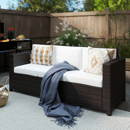 Rattan wicker 3seater - wicker,