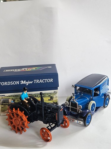 Vintage britains farm - farm, vehicles