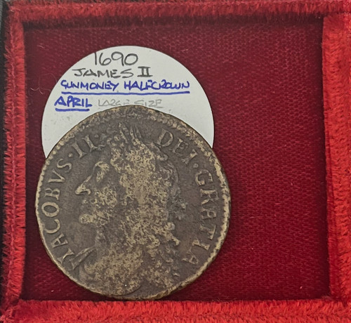 April 1690 james - 1690, money