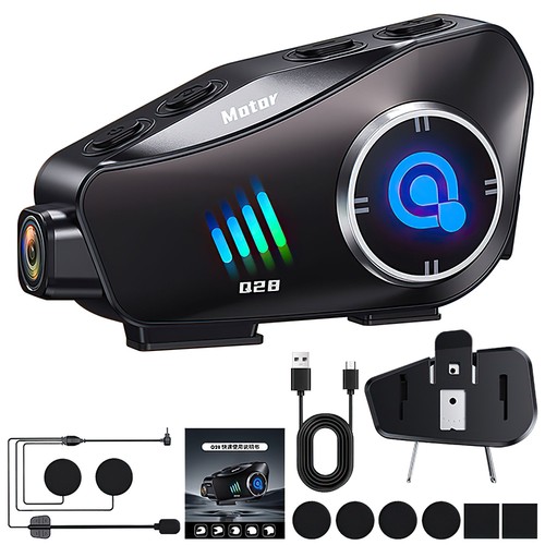 Motorcycle helmet camera - motorcycle, w/