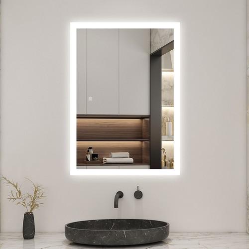 Led bathroom mirror with - led,