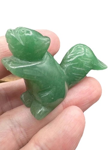 Crystal squirrel green - squirrel,