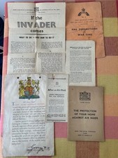 Original World War 2 Memorabilia Bundle - 8 Items in total