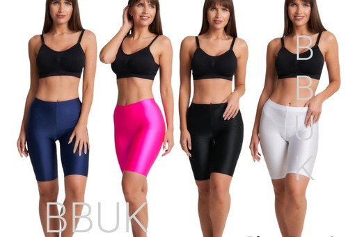 Ladies womens shiny lycra - ladies,