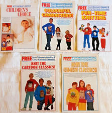 Vintage Gary Kennedy Children's Knitting Patterns Disney Sooty Rupert Noddy etc