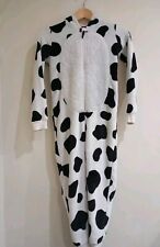Children/Adult Cow Onsies Pajamas Unisex Kigurumi Animal Cosplay Halloween Day