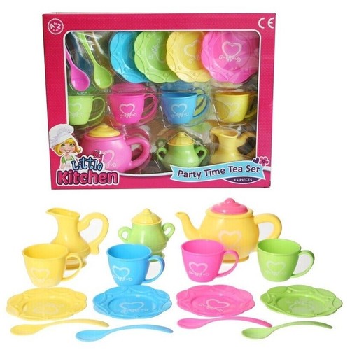 Kids tea set play party - z,