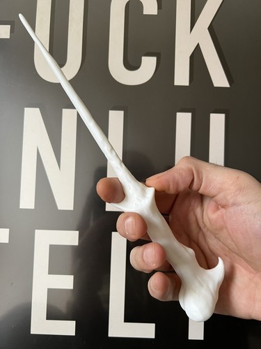 Printed voldemort wand prop - 3d,