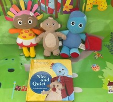 In The Night Garden Plush Makka Pakka Talking Upsy Daisy & Talking Iggle Piggle