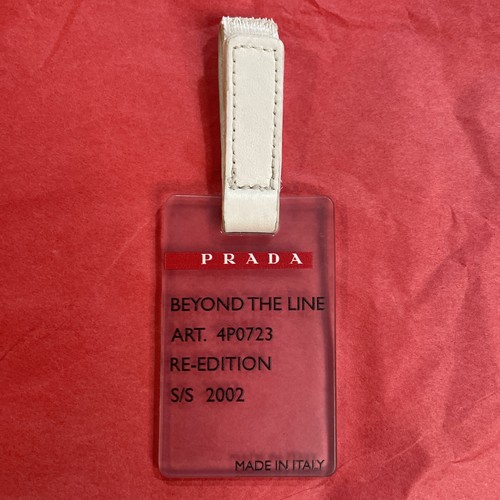 Prada beyond the line tag - beyond,