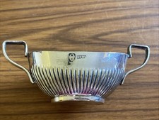 Vintage Kayser Ellison & Co – BEST SHEFFIELD EPNS SALT- 10.5cm Wide 4cm Tall