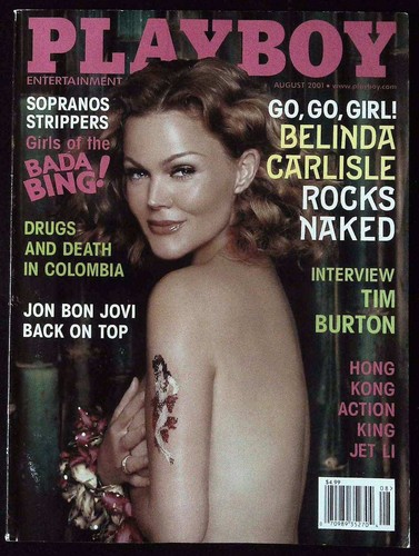 Playboy august 2001 belinda - playboy,