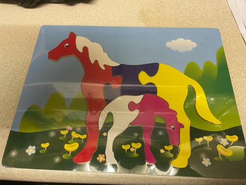 Wooden slot together puzzle - wooden,