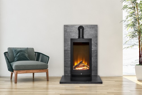 Acantha tile hearth set - tile, &