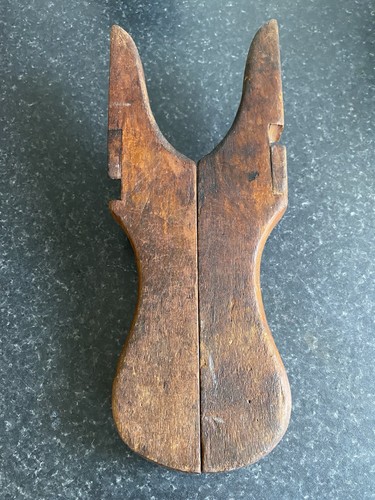 Antique folding military boot - folding,